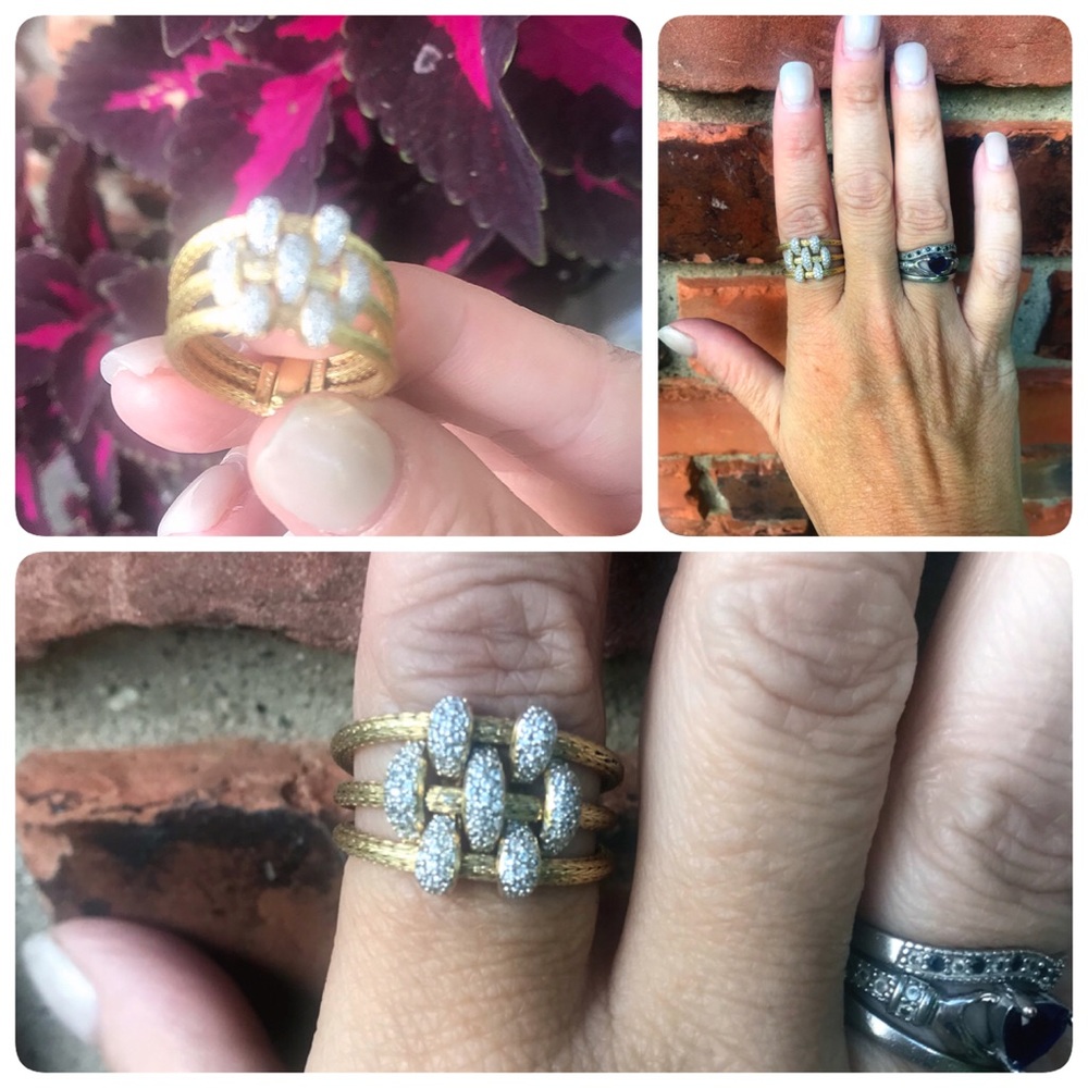 🏅Host Pick!🏅14 Karat Gold Filled Ring from Italy